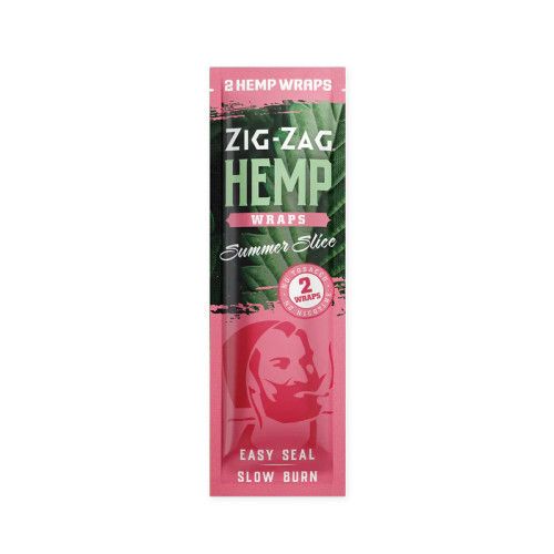 Hemp Wraps - Summer Slice 2Pk Zig Zag
