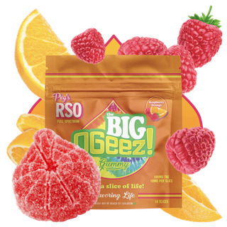 Peg's Big Rasberry Orange 100MG OGeez