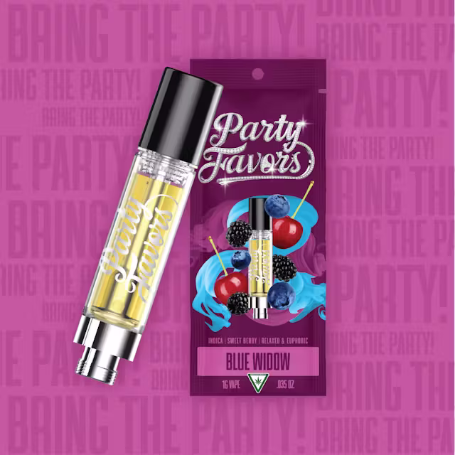 Blue Widow (Indica) Party Favors