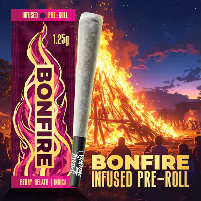 Bonfire - Berry Gelato (Indica) 1.25g Infused PR Party Favors
