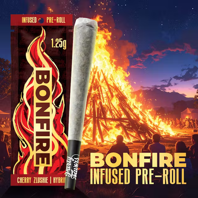 Bonfire - Cherry Zlushie (Hybrid) 1.25g Infused PR Party Favors
