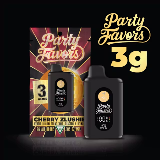 Cherry Zlushie Dispo Party Favors