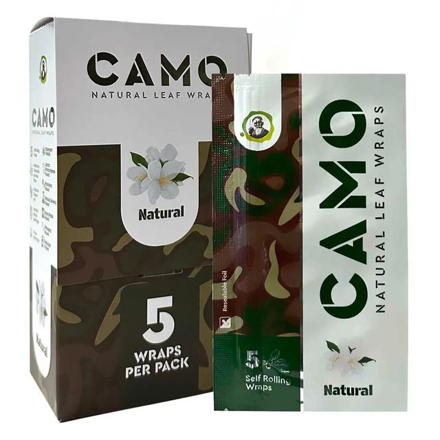 Wraps Natural Self Rolling Leaf (Natural Flavor) Camo