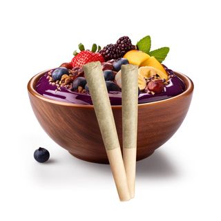 Açaí Fruit Bowl | 2ct Flavor Infused Pre-Rolls (.5g Each) Float