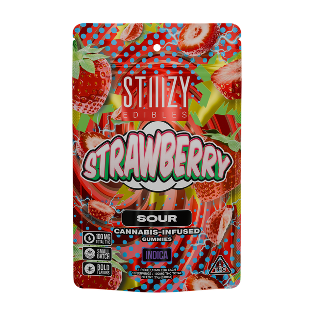 Sour Strawberry 100mg Stiiizy