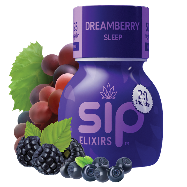 Dreamberry (2:1 THC:CBN) 100mg Sip Dreamberry (2:1 THC:CBN) 100mg Sip
