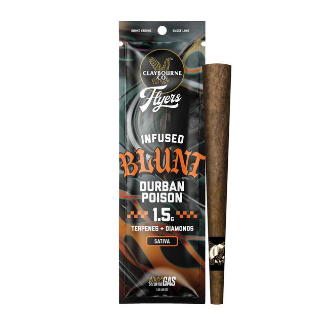 Durban Poison Blunt (1.5g) Claybourne Co.