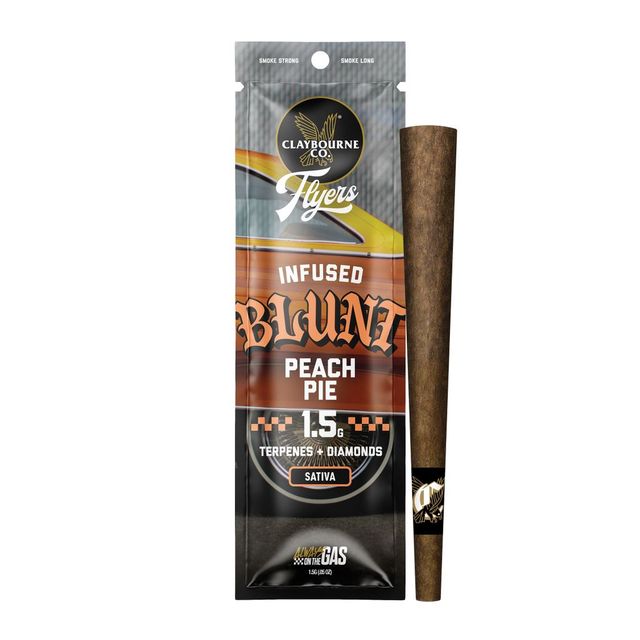 Peach Pie Blunt (1.5g) Claybourne Co.