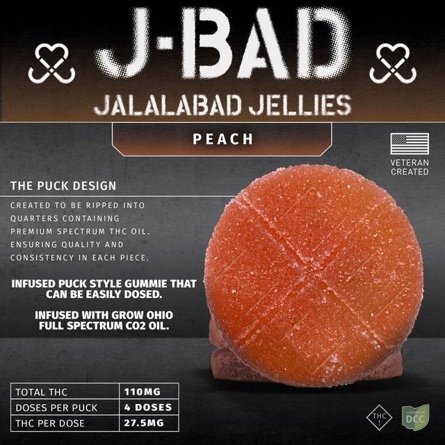 JBAD Peach  Grow Ohio