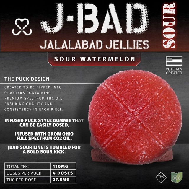 JBAD Sour Watermelon Grow Ohio