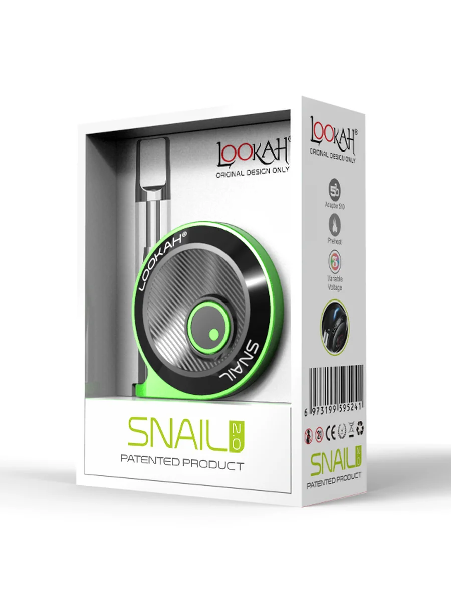 Snail 2.0 - Variable Voltage Battery - 350mAh - Green Lookah