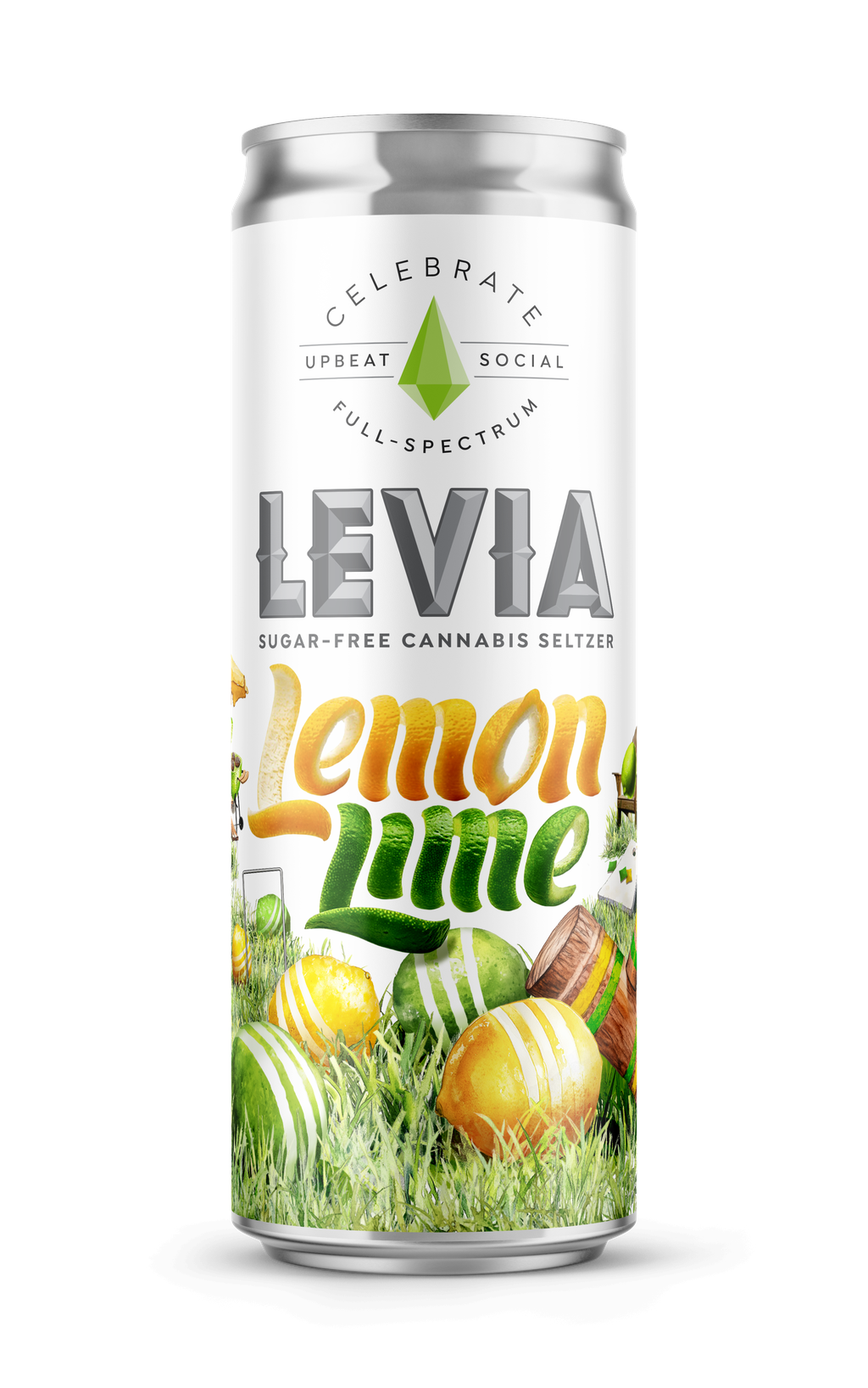Buy Lemon Lime Hybrid Full Spectrum 5mg Seltzer online - Sanctuary