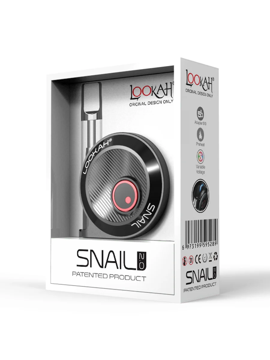 Snail 2.0 - Variable Voltage Battery - 350mAh - Black Lookah
