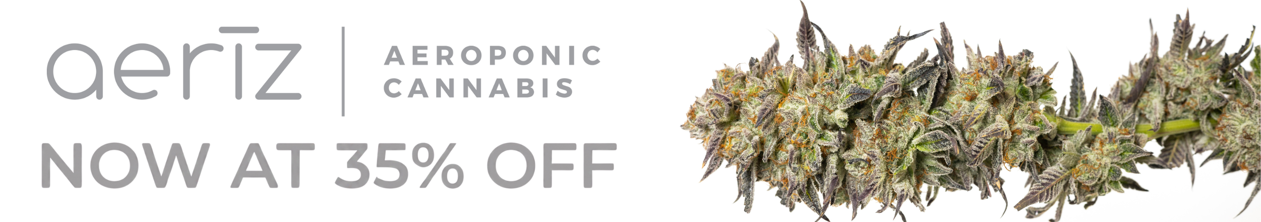 Cannabis Promo, Cannabis Sales, Cannabis Discounts, Cannabis on Sale, 35% Off Aeriz Brands
