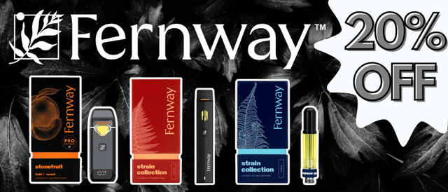 Cannabis Promo, Cannabis Sales, Cannabis Discounts, Cannabis on Sale, 20% Off Fernway