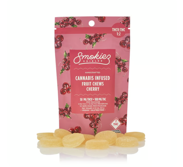Sweet Cherry 2:1 THC:THCV Smokiez