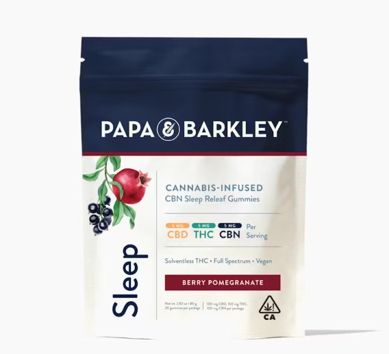Papa And Barkley — Berry Pom