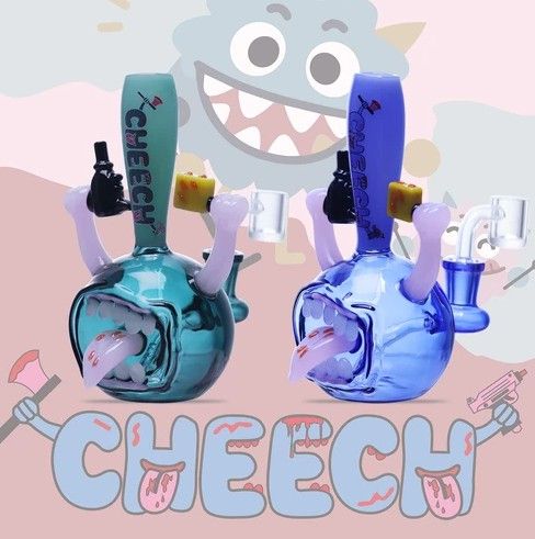 6.5" Derpy Glass Creature Cheech Glass