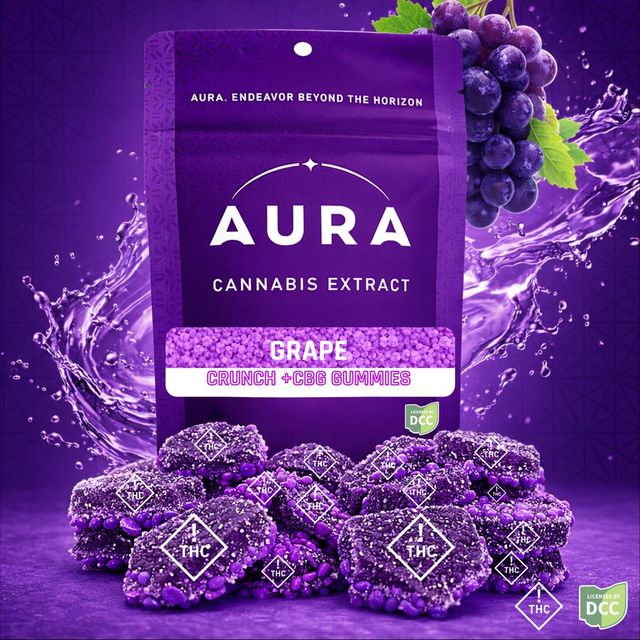 Grape Crunch + CBG Aura