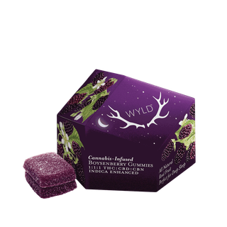 Boysenberry 1:1:1 THC:CBD:CBN Wyld