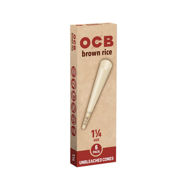 Brown Rice Cones OCB