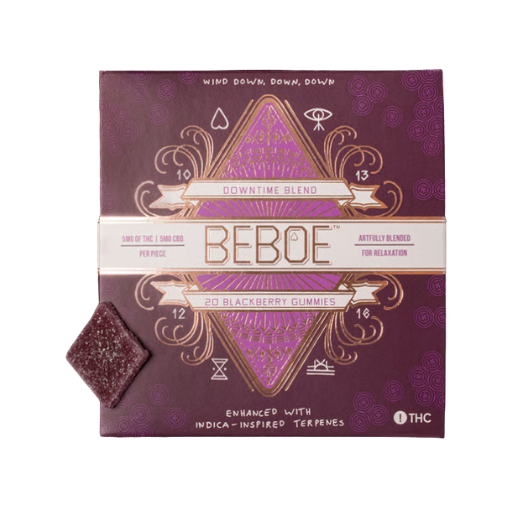 Blackberry Downtime 1:1 CBD:THC Beboe