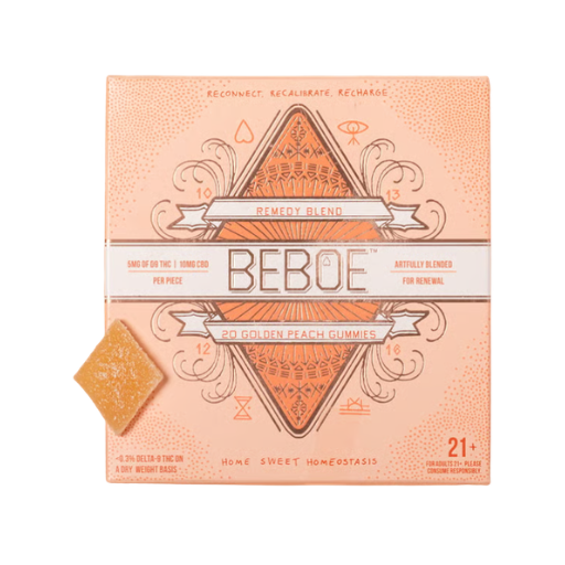 Golden Peach 2:1 CBD:THC Beboe Golden Peach 2:1 CBD:THC Beboe