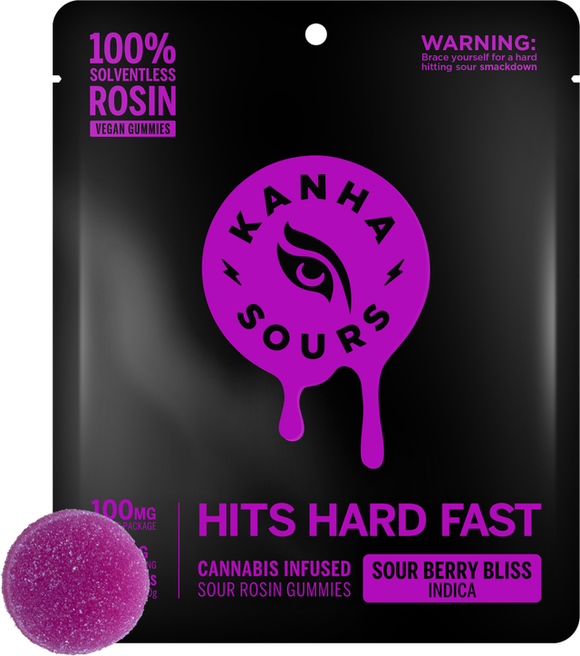 Vegan Sour Berry Bliss Solventless KANHA