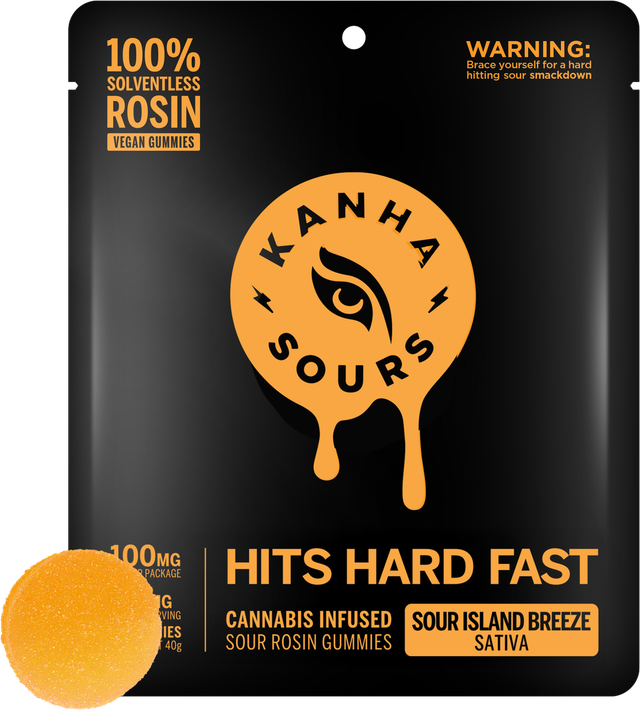 Vegan Sour Island Breeze Solventless KANHA