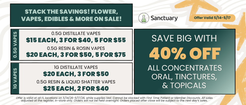 Welcome to Sanctuary Gainesville - buy cannabis online | Gainesville |  Florida
