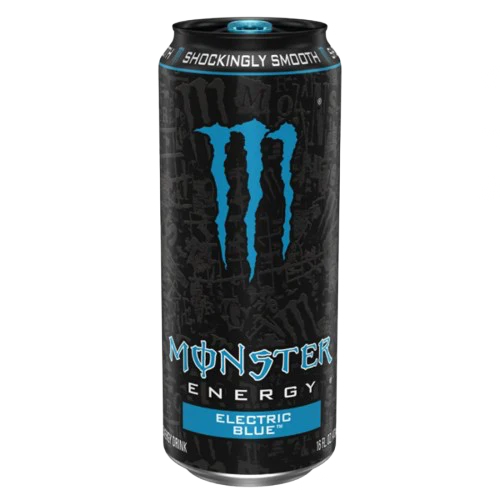 Monster Energy Electric Blue 16oz Blossom Flower