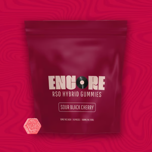 Encore Sour Black Cherry (RSO) 10 Pack 100mg