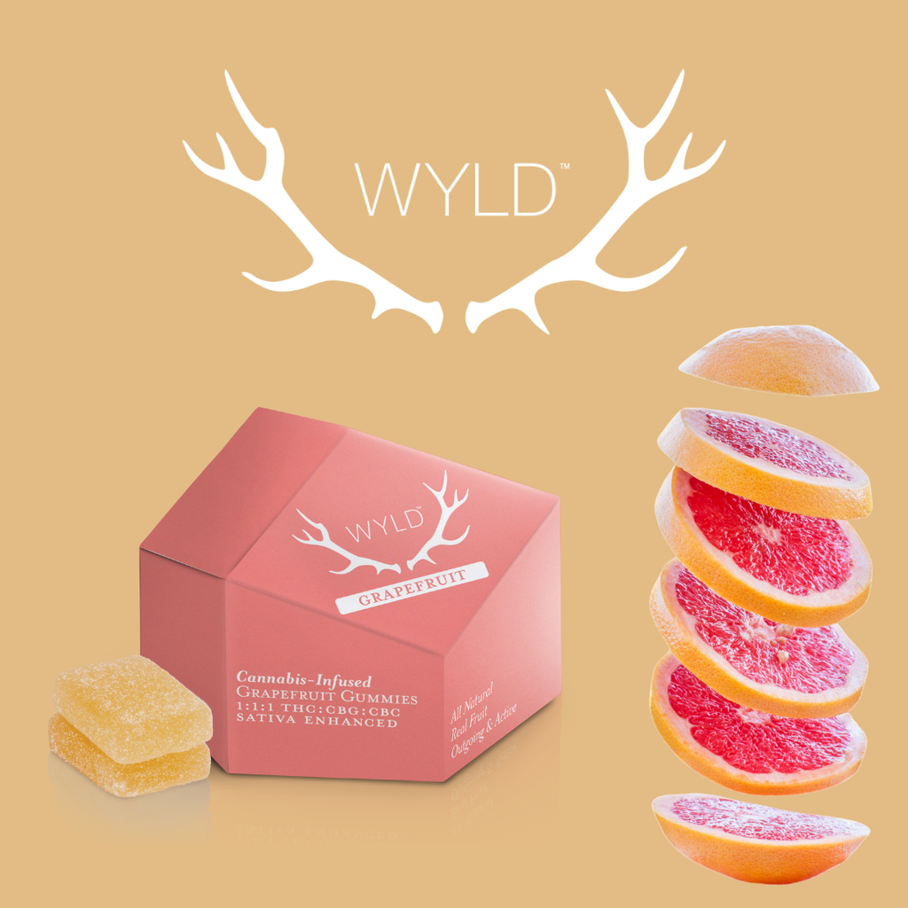 Wyld Grapefruit 1:1:1 THC:CBG:CBC 10 Pack 100mg