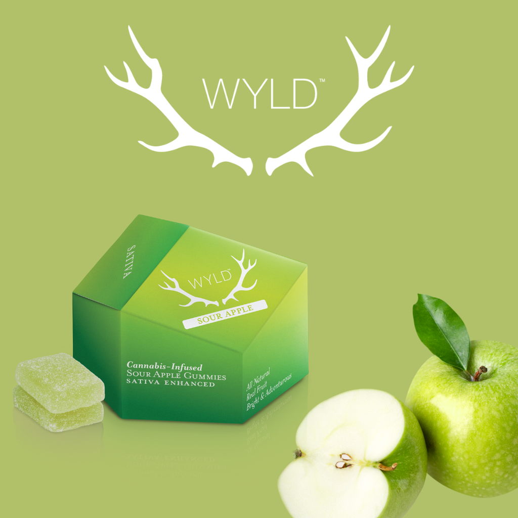 Wyld Sour Apple 10 Pack 100mg