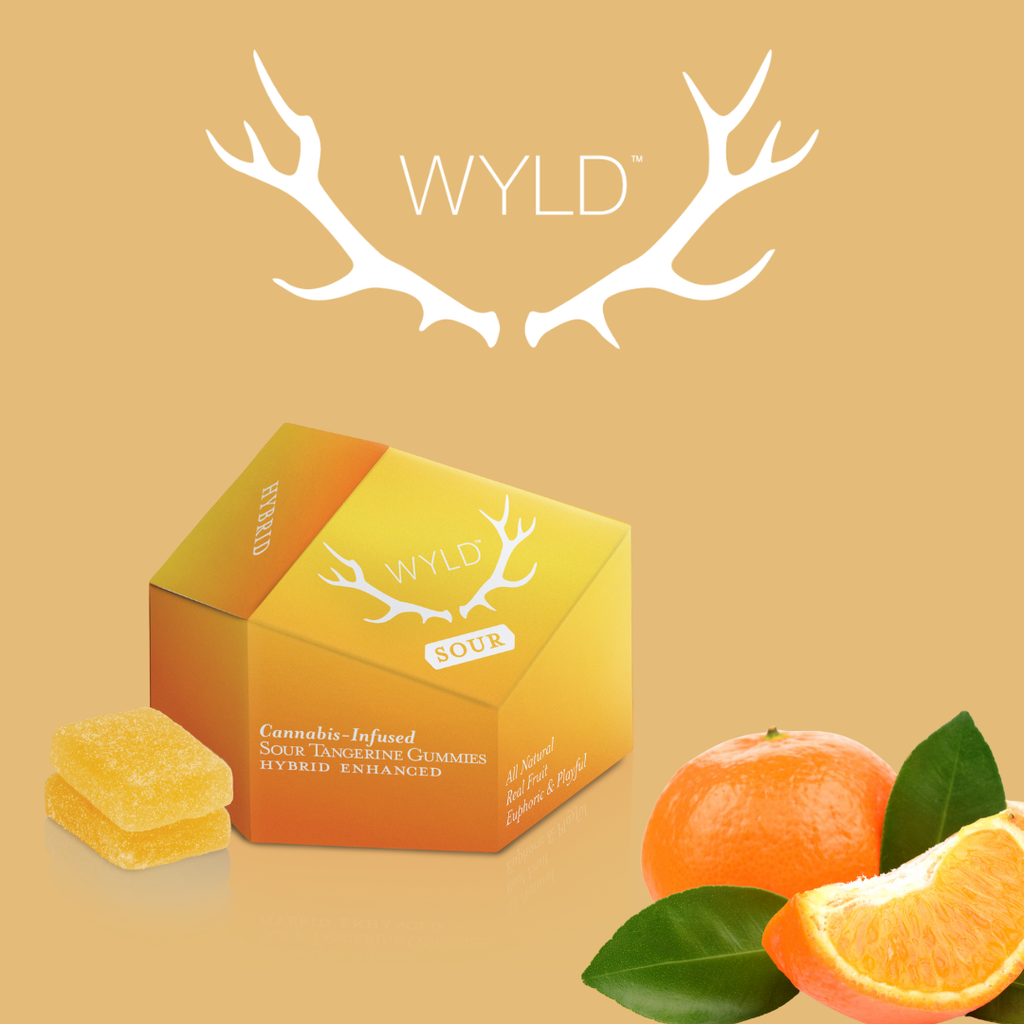 Wyld Sour Tangerine - 10 Pack 100mg 10 PACK