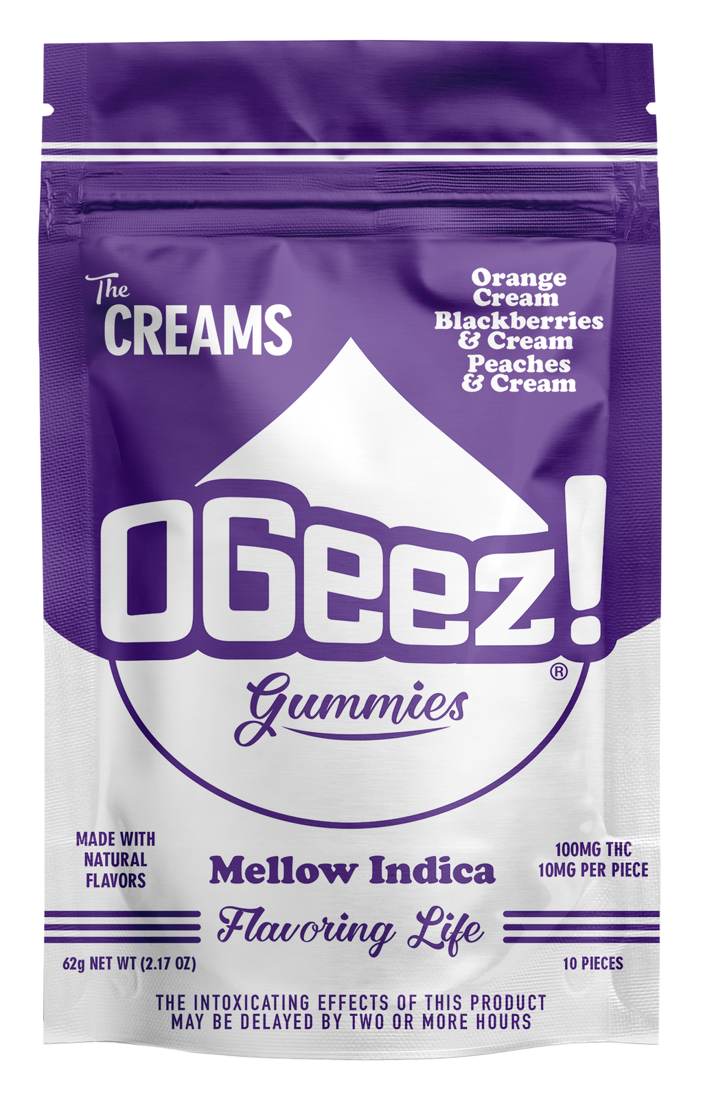 Ogeez! The Creams - Mellow Indica - 10 Pack 100mg 10 PACK