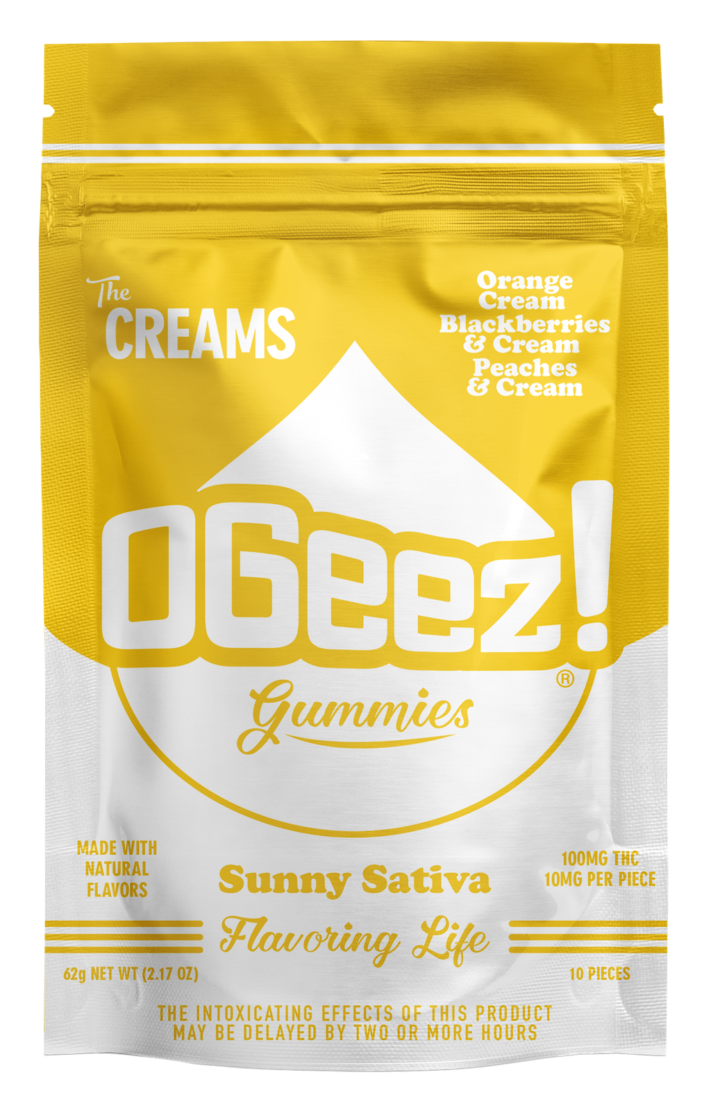 Ogeez! The Creams - Sunny Sativa - 10 Pack 100mg 10 PACK
