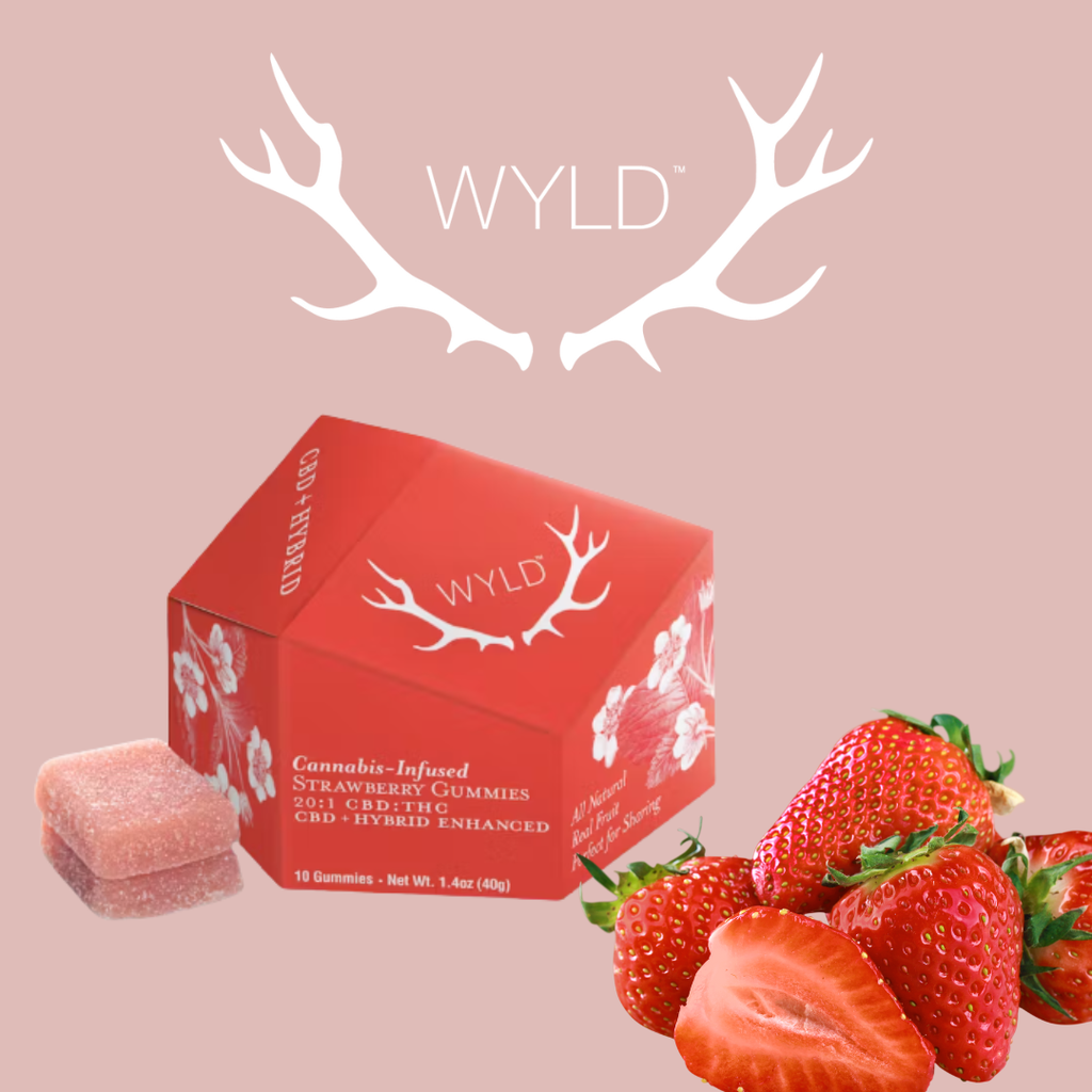 Wyld Strawberry 20:1 CBD:THC 10 Pack 10mg