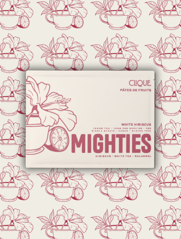Clique White Hibiscus Mighties RSO 10 Pack 100mg