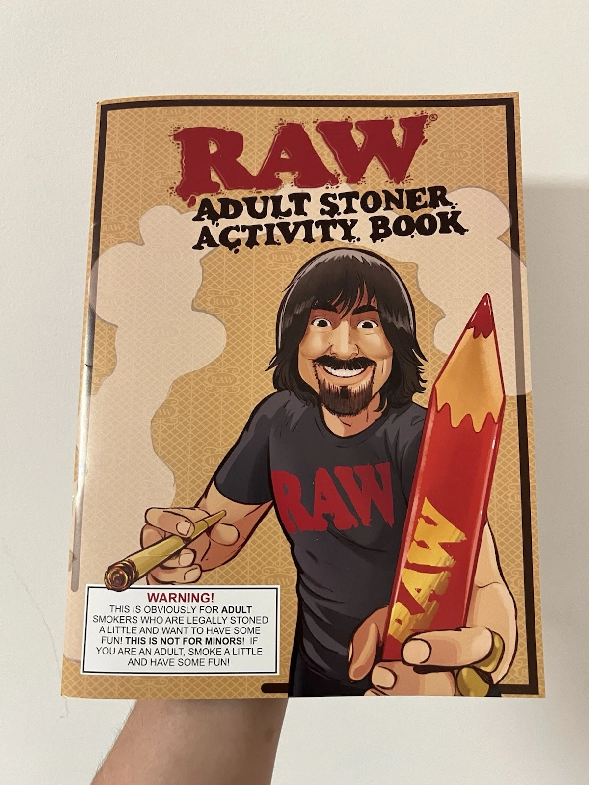 Adult Stoner Activity Book Raw