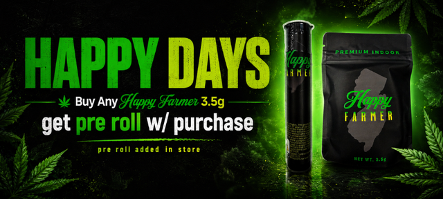 Cannabis Promo, Cannabis Sales, Cannabis Discounts, Cannabis on Sale, Happy Days!