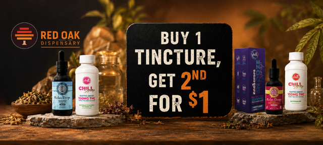 Cannabis Promo, Cannabis Sales, Cannabis Discounts, Cannabis on Sale, Buy any Tincture, Get 2nd for $1