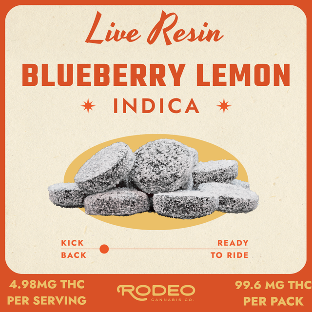 Live Resin Blueberry Lemon Rodeo Cannabis