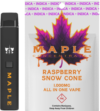 Raspberry Snow Cone Maple Concentrate