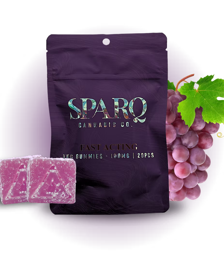 Grape Gummies Sparq