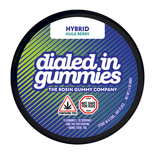 Hula Berry Rosin Gummies Dialed In Gummies