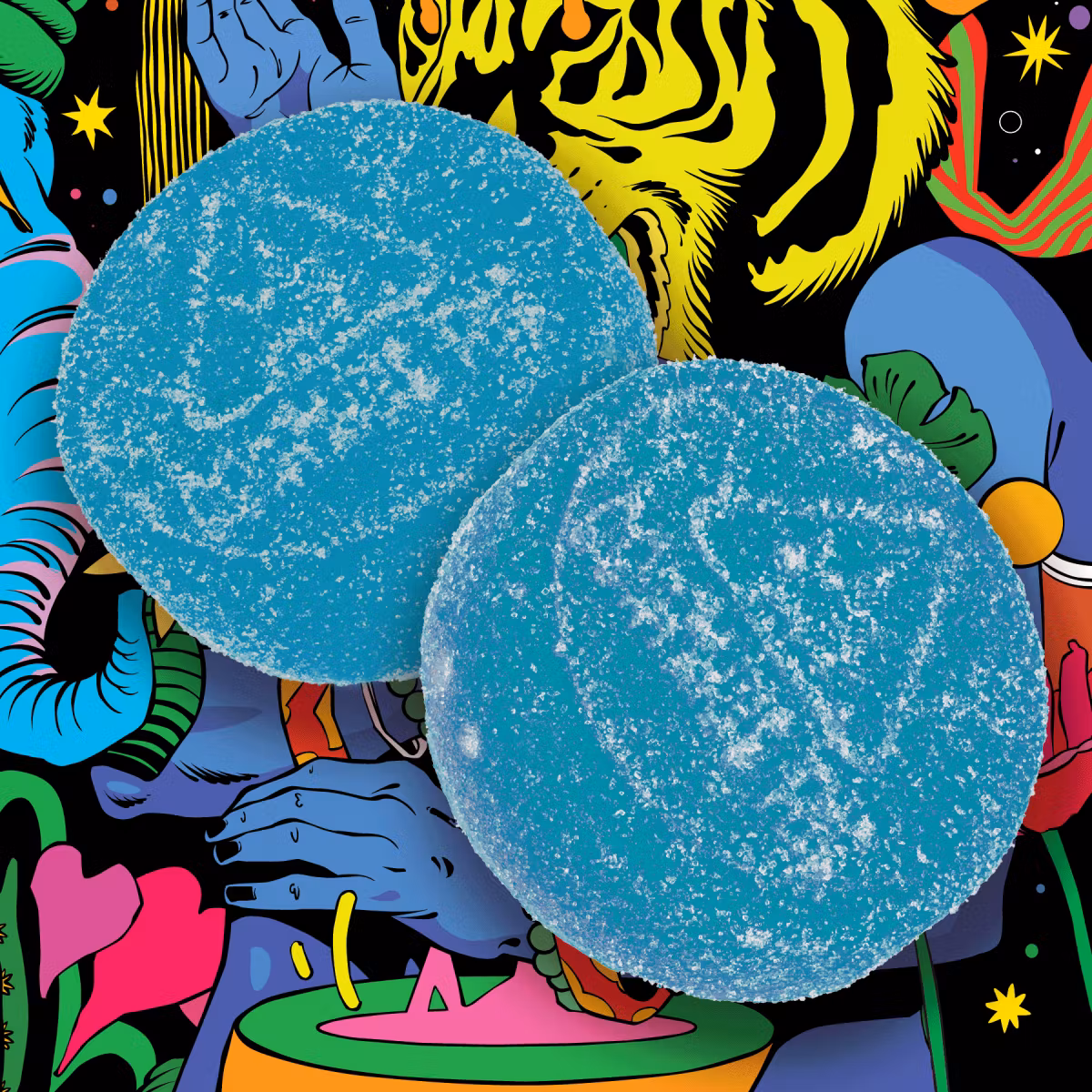 Blazing Blue Raspberry Sapura