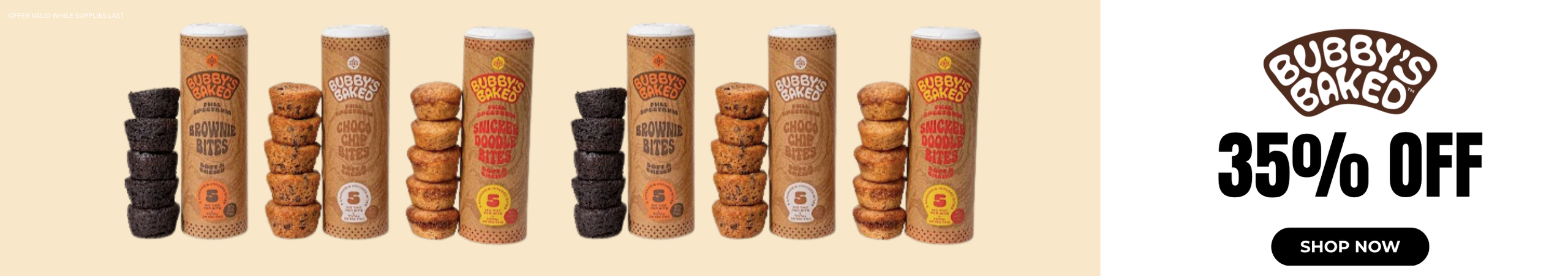 Cannabis Promo, Cannabis Sales, Cannabis Discounts, Cannabis on Sale, 35% Off Bubby's Baked Goods