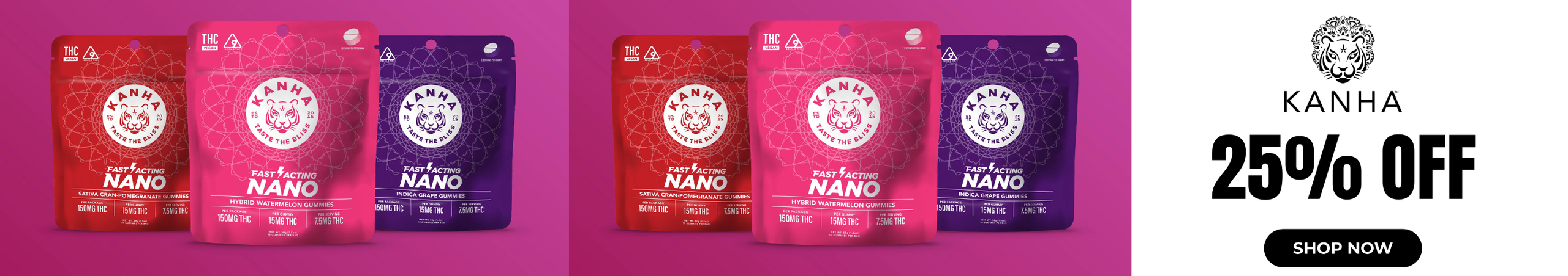 Cannabis Promo, Cannabis Sales, Cannabis Discounts, Cannabis on Sale, 25% Off Kanha