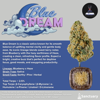 Blue Dream - Cured Resin Volcanna